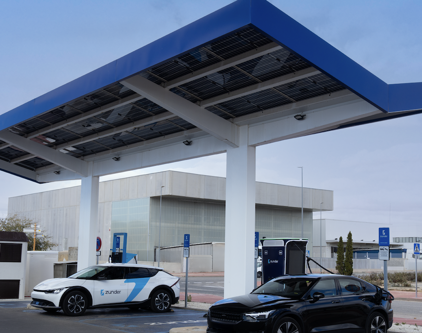 Estación de Carga Ultrarrápida de Zunder en Albacete