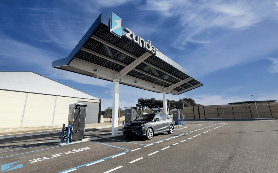 Zunder Ultra-Fast Charging Station in Motilla del Palancar