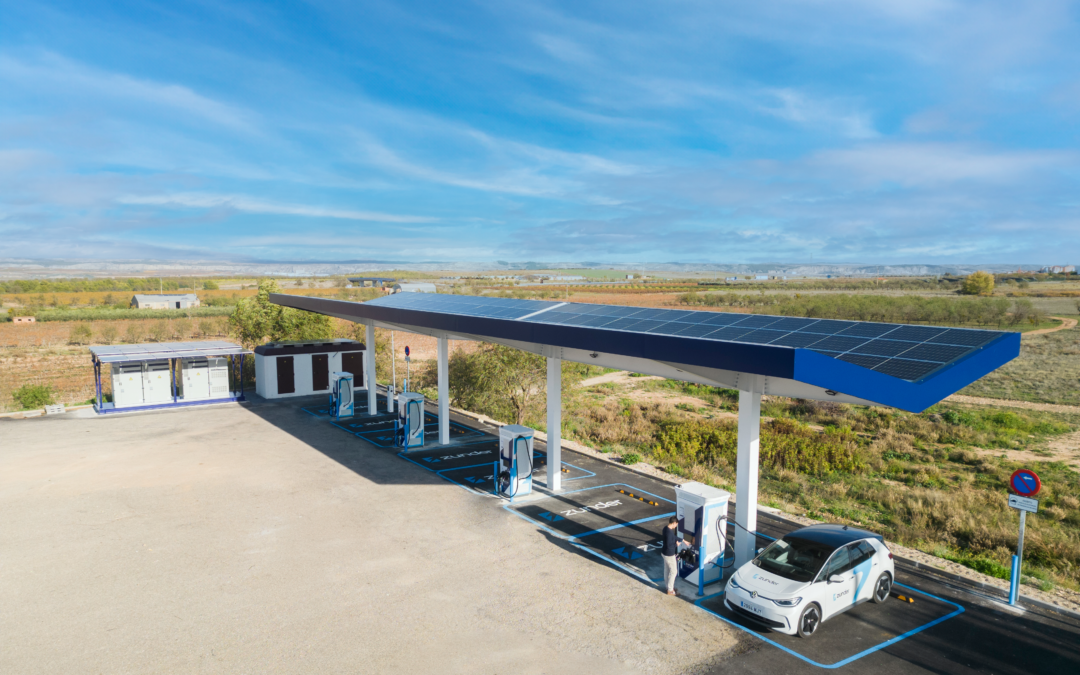 Estación de Carga Ultra-rápida de Zunder en Calahorra, La Rioja