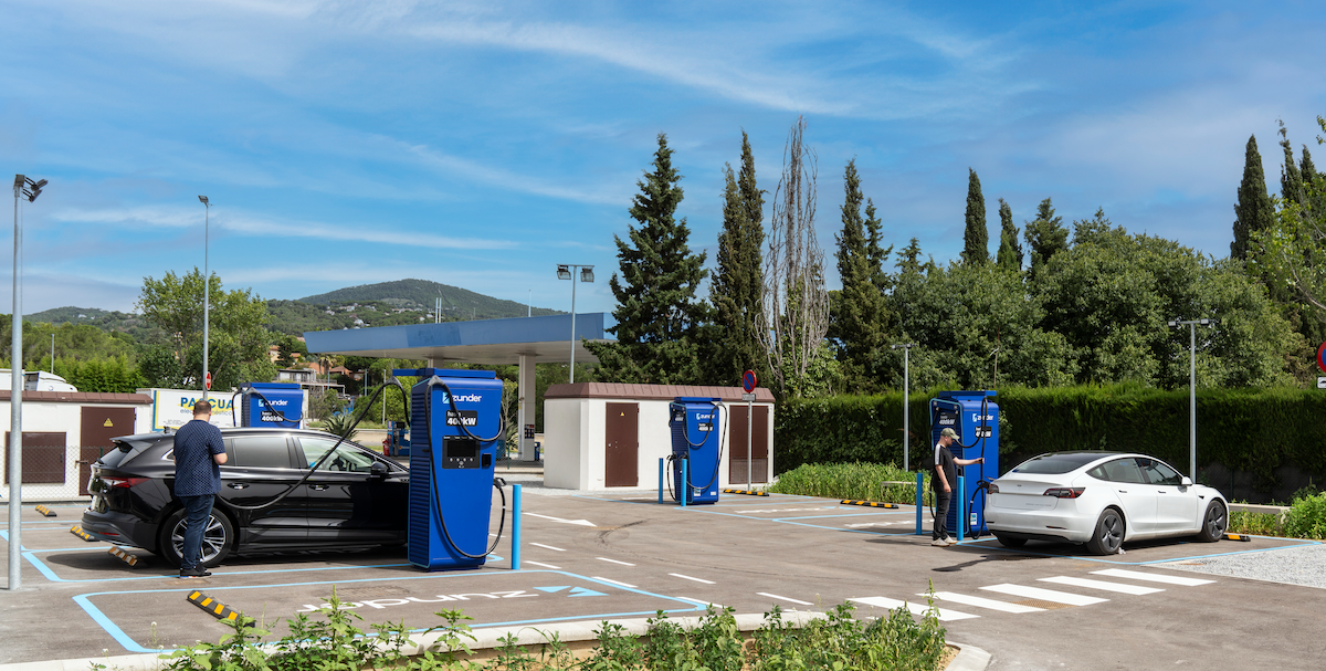 Estación de Carga Ultra-rápida de Zunder en l´Ametlla del Vallès