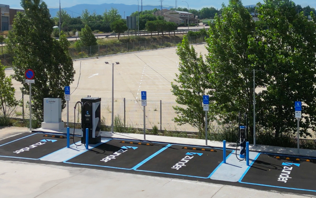 Estación de Carga Ultra-rápida de Zunder en Boceguillas, Segovia