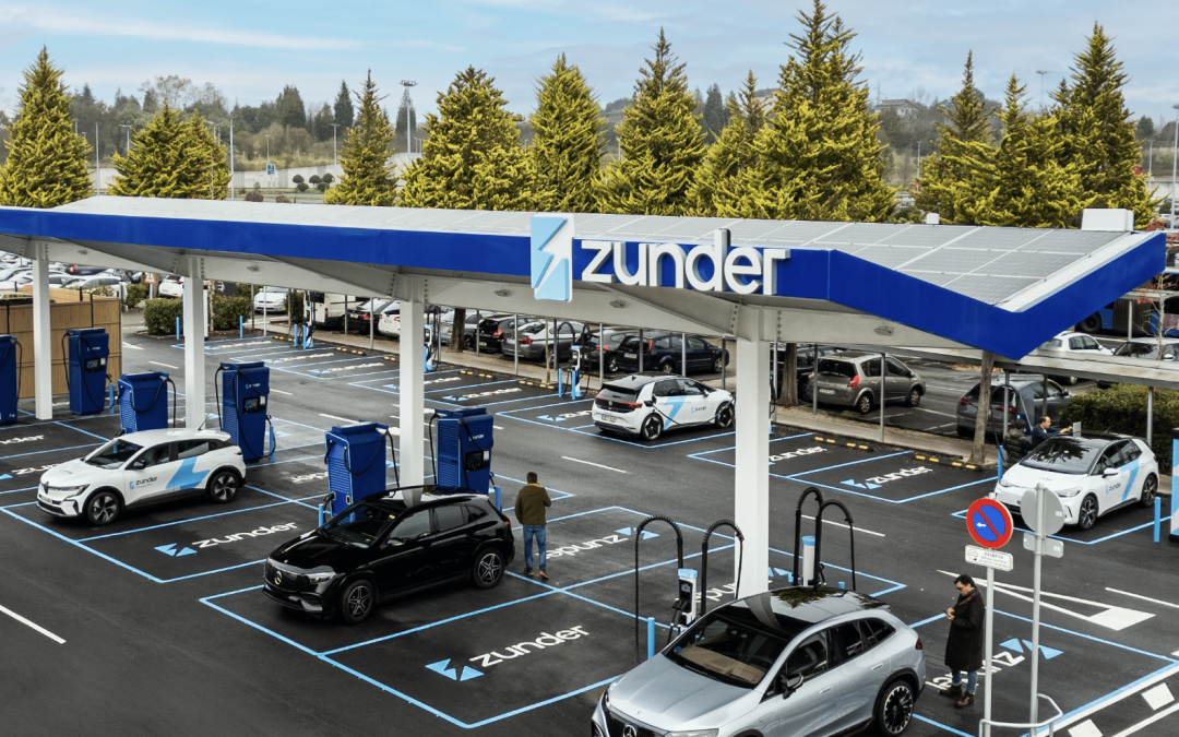 Zunder Ultra-Fast Charging Station at Parque Principado, Oviedo