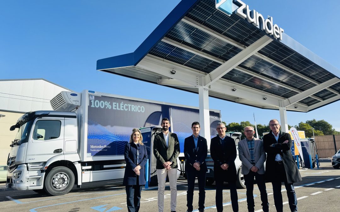 Zunder inaugura su estación de carga ultrarrápida en Motilla del Palancar