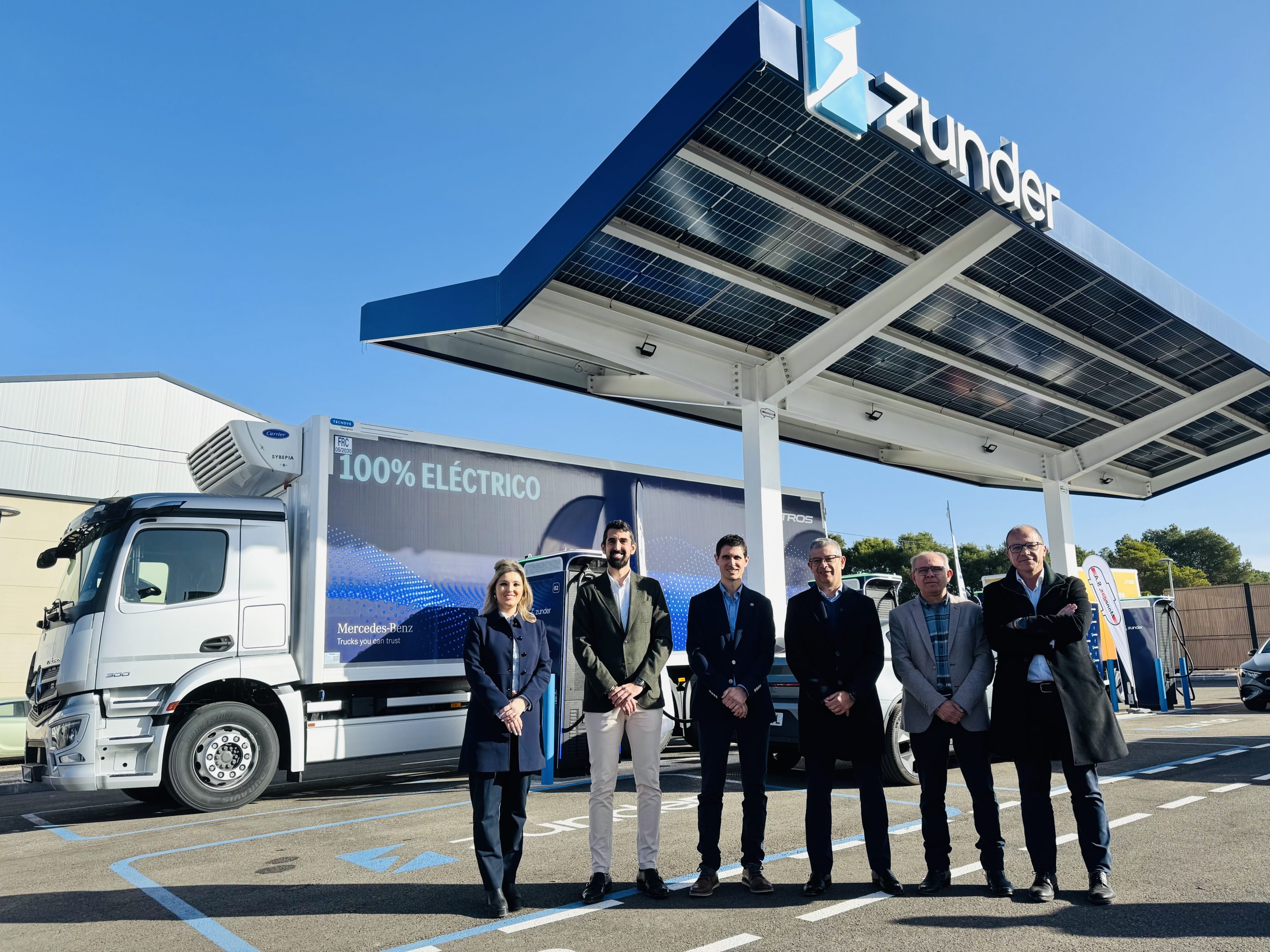 Zunder Inaugurates The Largest Ultra Fast Charging Station On The A In M Rida