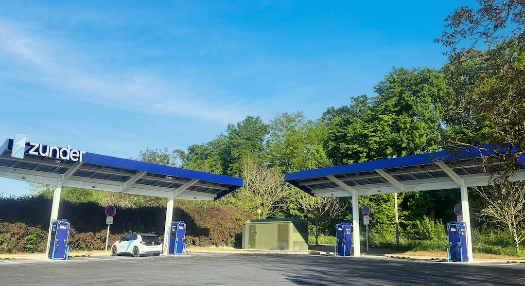 Estación de Carga Ultrarrápida de Zunder en Maulan