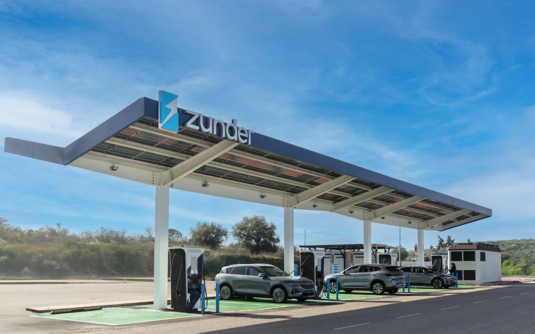 Zunder Ultra-Fast Charging Station in San Pedro de Mérida