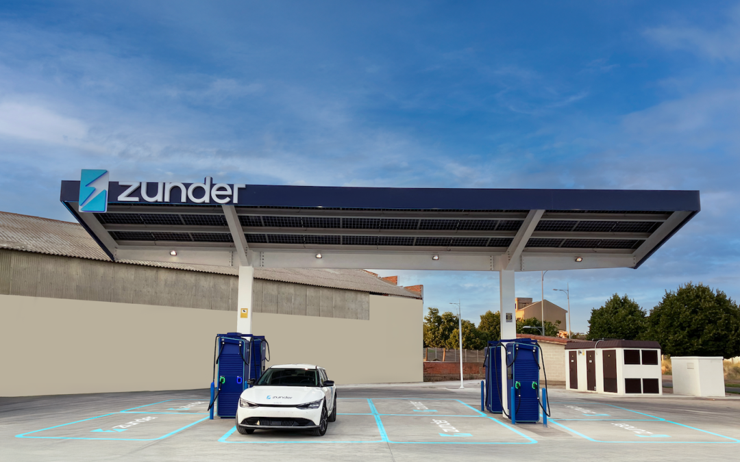 Zunder Ultra-Fast Charging Station in La Bañeza